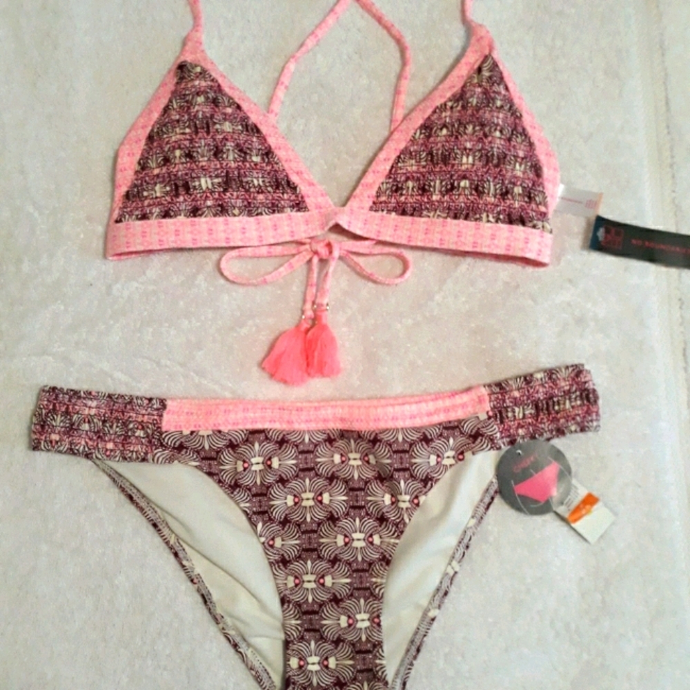 NEW No Boundaries Swiming Womens Pink Size 7/9